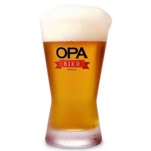 Copo de cerveja Pint IPA OPA BIER