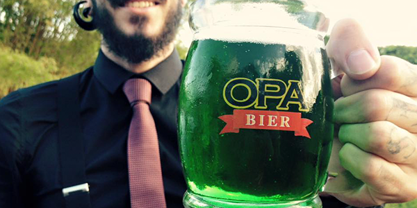 chopp verde OPA BIER