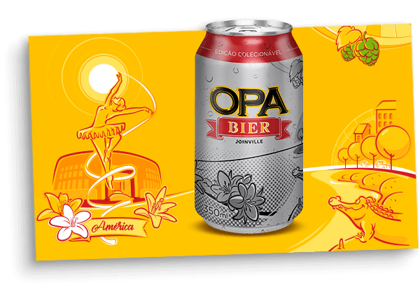 lata OPA BIER bairro américa joinville