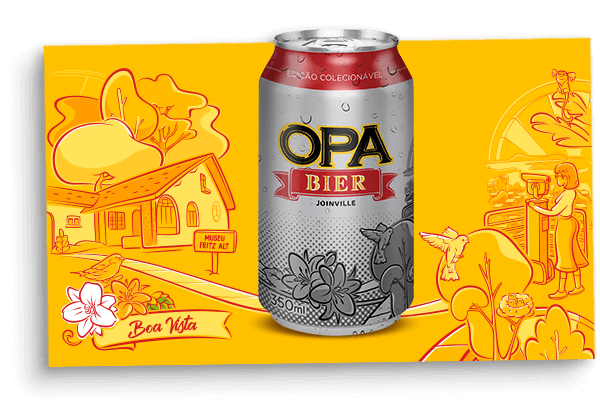 lata OPA BIER bairro boa vista joinville