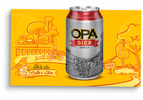 lata OPA BIER costa e silva