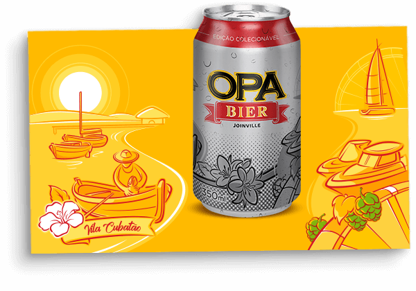 lata OPA BIER vila cubatão joinville