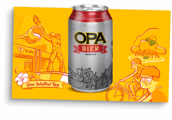 lata OPA BIER Zona Industrial Tupy