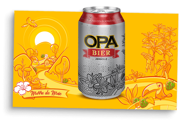 lata OPA BIER Morro do Meio joinville sc