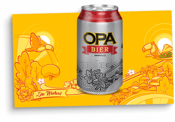lata OPA BIER São Marcos joinville