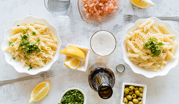 combinações de sabores