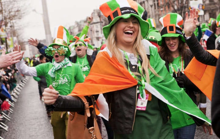 para st patricks day irlanda